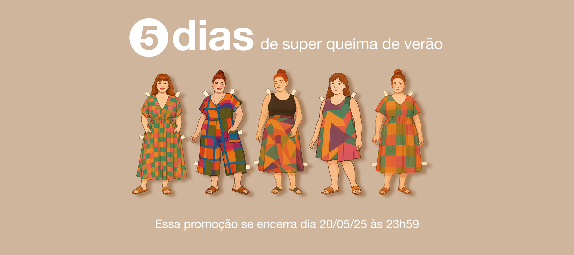 banner queima de verão